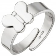 JOBO Kinder Ring Schmetterling 925 Sterling Silber Silberring Kinderring