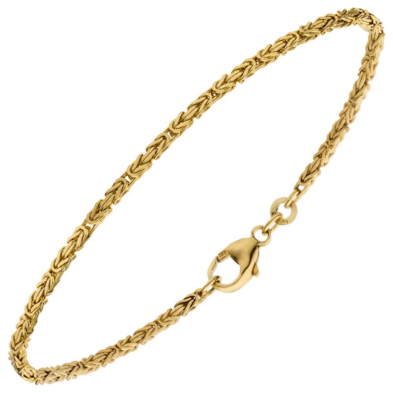 JOBO K�nigsarmband 333 Gold Gelbgold 18,5 cm