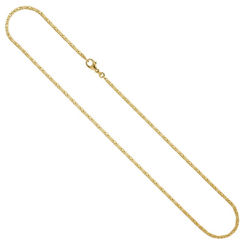 JOBO K�nigskette 333 Gold Gelbgold massiv 45 cm Kette Halskette Goldkette