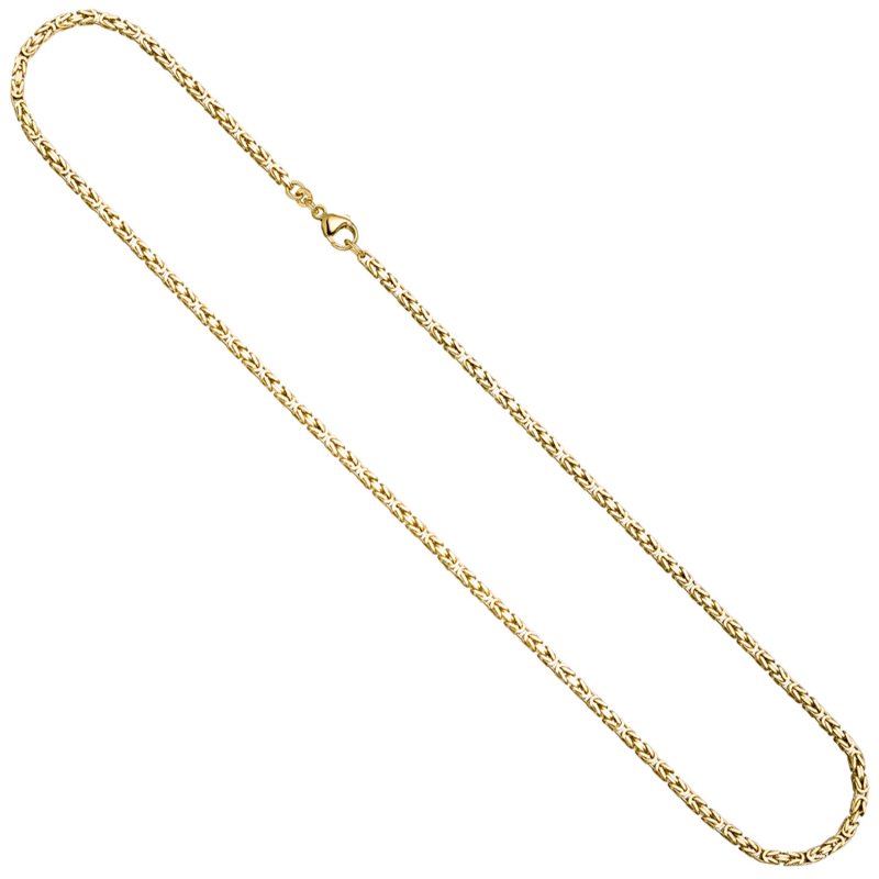 JOBO K�nigskette 333 Gold Gelbgold massiv 50 cm Kette Halskette