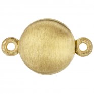 JOBO Magnet-Schlie�e 925 Silber gold vergoldet matt Verschluss f�r Perlenketten