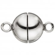 JOBO Magnet-Schlie�e aus 925 Sterling Silber Verschluss f�r Perlenketten