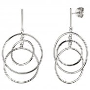 JOBO Ohrh�nger 925 Sterling Silber Ohrringe Ohrstecker Silberohrringe