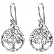 JOBO Ohrh�nger Baum 925 Sterling Silber Ohrringe Silberohrringe