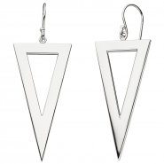 JOBO Ohrh�nger Ohrhaken Dreieck 925 Sterling Silber Ohrringe Silberohrringe