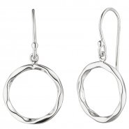 JOBO Ohrh�nger rund 925 Sterling Silber Ohrringe Silberohrringe