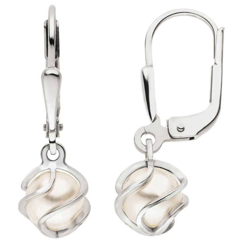 JOBO Ohrh�nger 925 Sterling Silber Ohrringe Boutons Silberohrringe