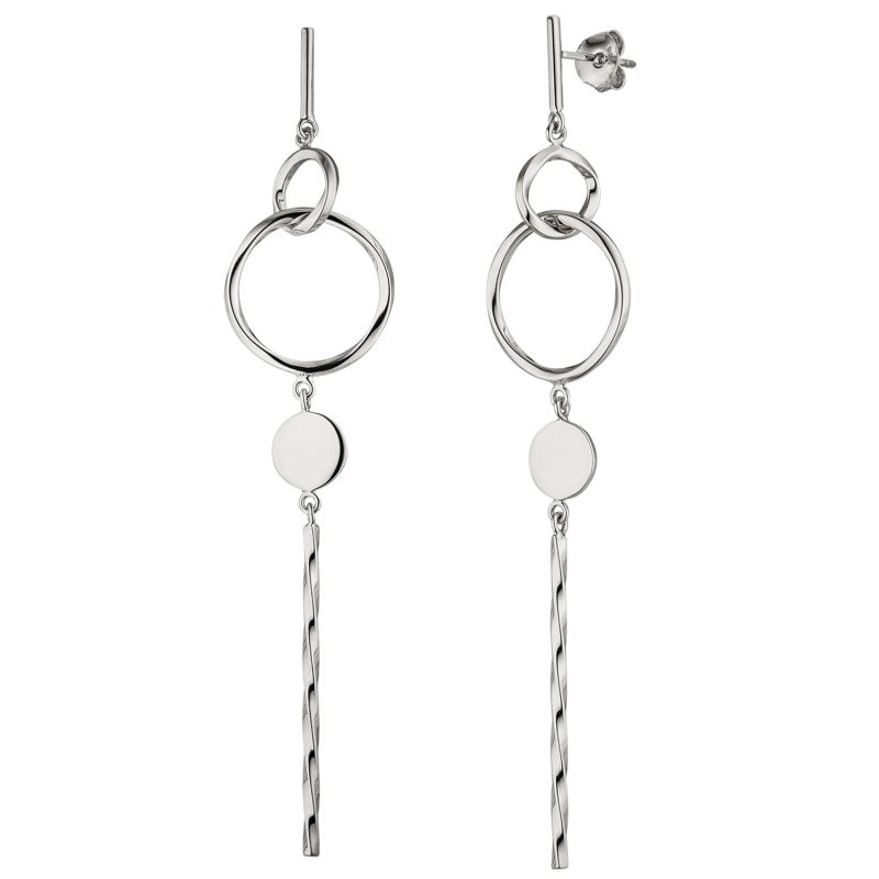 JOBO Ohrh�nger lang 925 Sterling Silber Ohrringe Ohrstecker Silberohrringe
