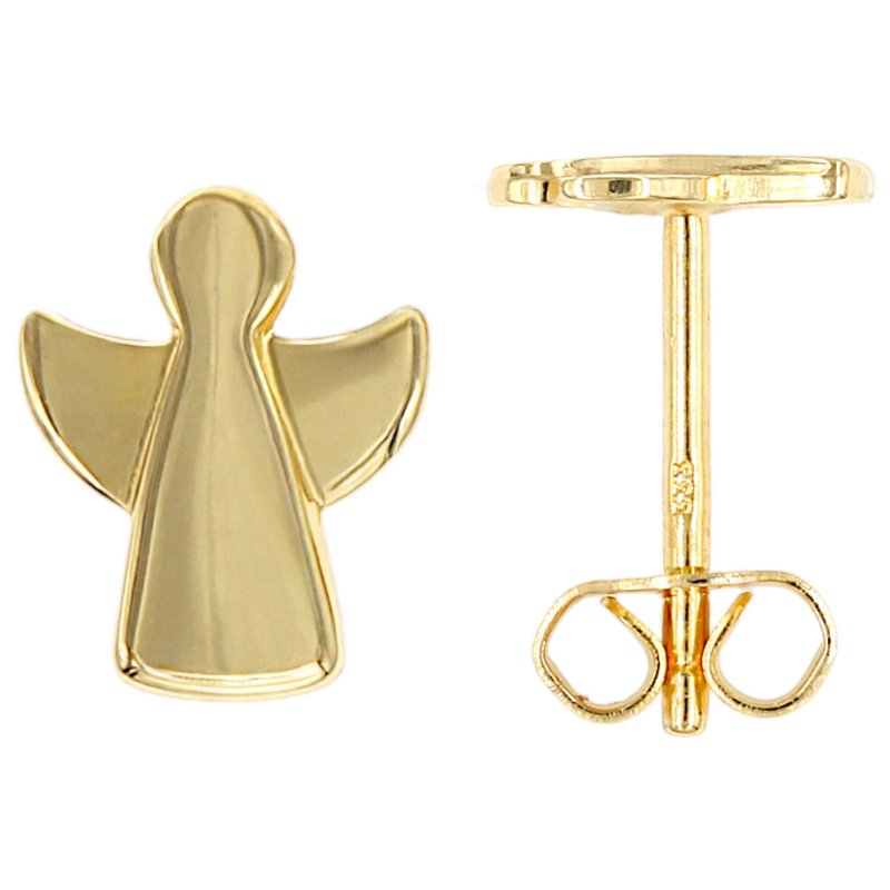 JOBO Ohrstecker Engel 333 Gold Gelbgold Ohrringe Goldohrringe