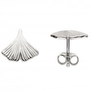 JOBO Ginkgo Ohrstecker 925 Silber