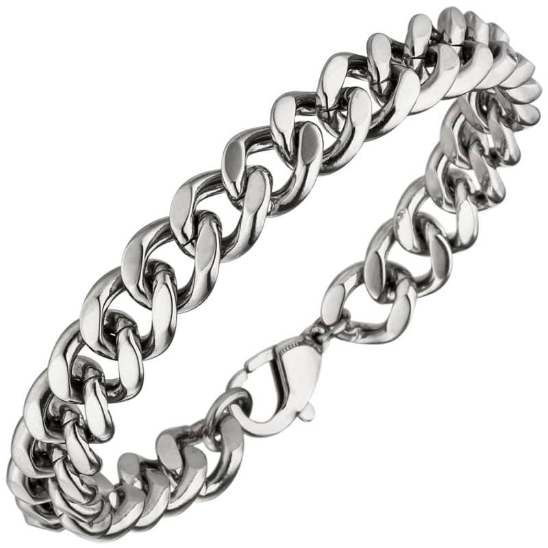JOBO Panzerarmband Edelstahl 21 cm Armband