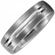 JOBO Partner Ring aus Titan matt Partnerring Titanring