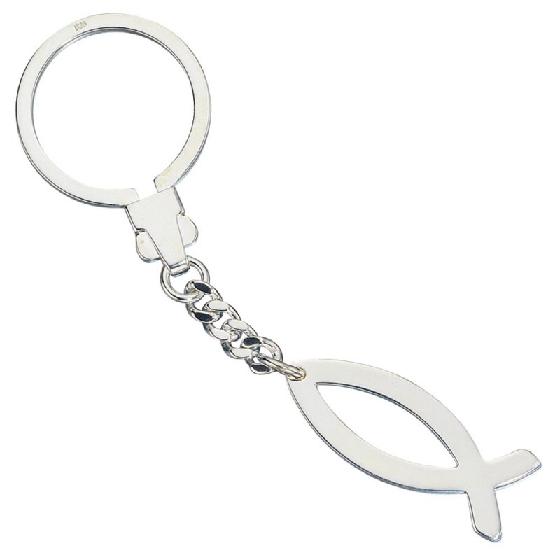 JOBO Schl�sselanh�nger Ichthys 925 Sterling Silber