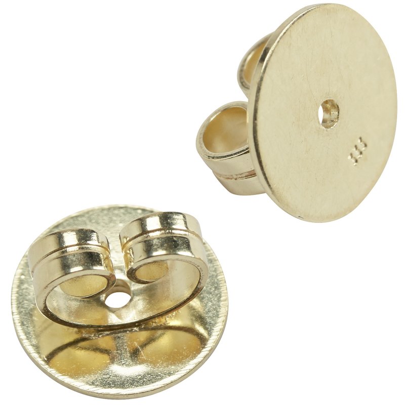 JOBO Tellerpousetten 333 Gold Gelbgold Pousetten Goldpousetten