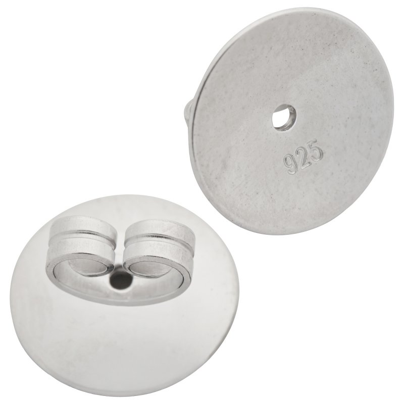JOBO Tellerpousetten 925 Sterling Silber Ohrringe Silberohrringe