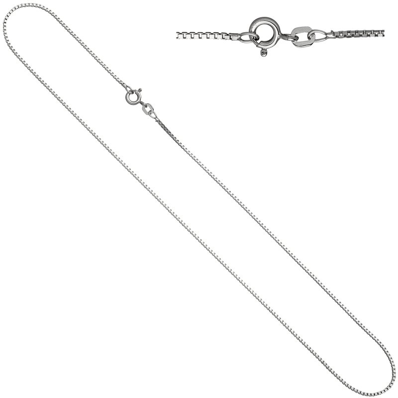 JOBO Venezianerkette 925 Sterling Silber 1,2 mm 40 cm Halskette Kette Silberkette