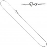 JOBO Venezianerkette 925 Sterling Silber 1,2 mm 40 cm Halskette Kette Silberkette