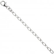 JOBO Verl�ngerungskette 925 Sterling Silber 7 cm Karabiner Kettenverl�ngerung