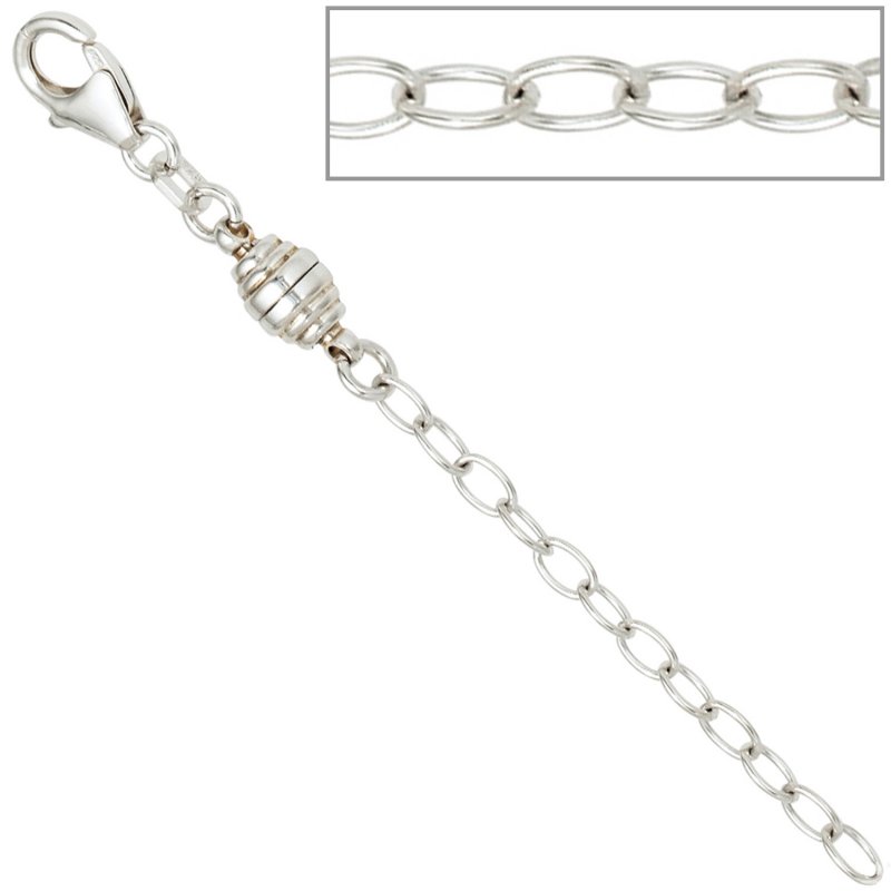 JOBO Verl�ngerungskette 925 Sterling Silber 7,5 cm Kettenverl�ngerung