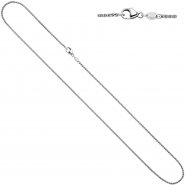 JOBO Zopfkette Wei�gold 585 - 42 cm