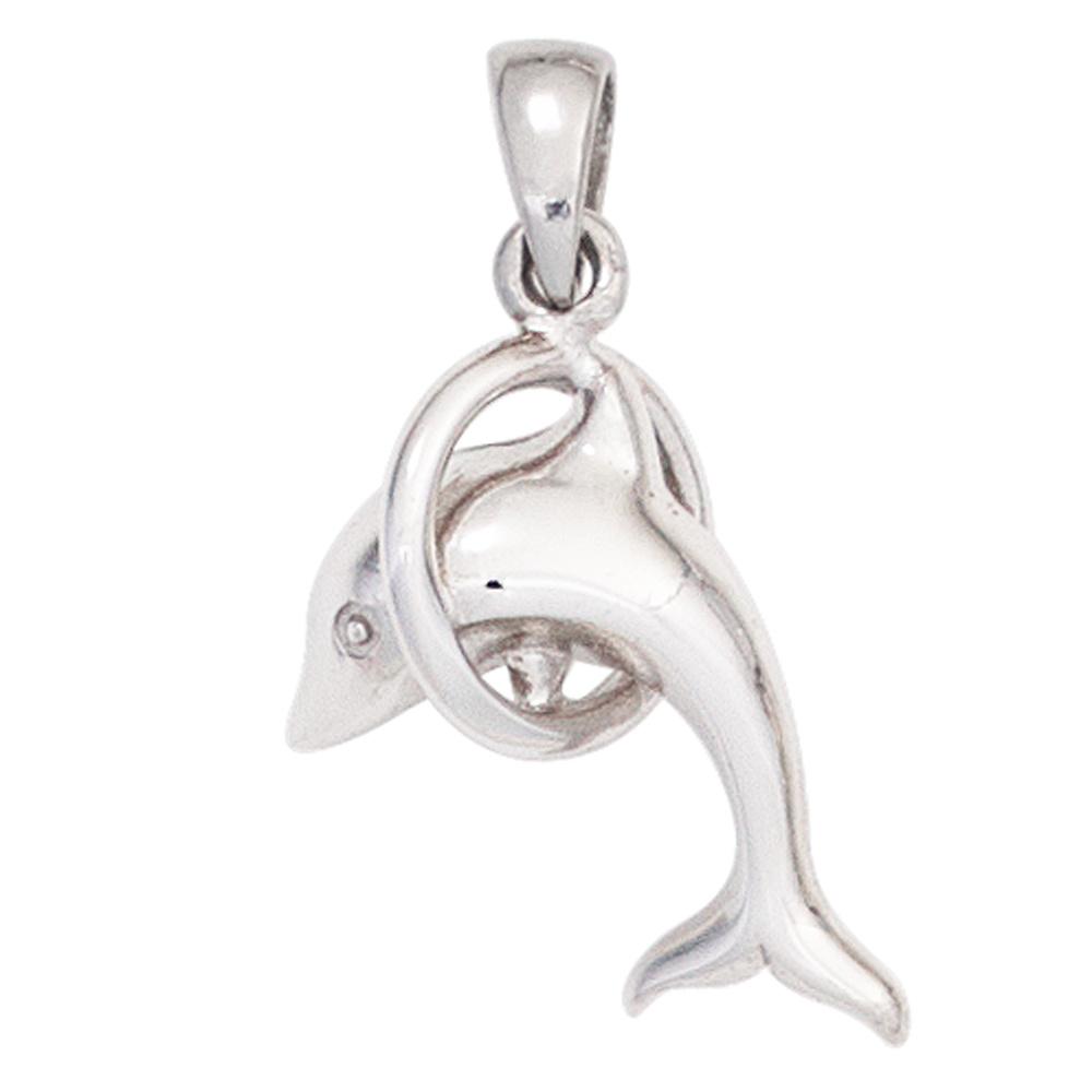 Kinder Anhänger Delfine aus Sterlingsilber 925/ 