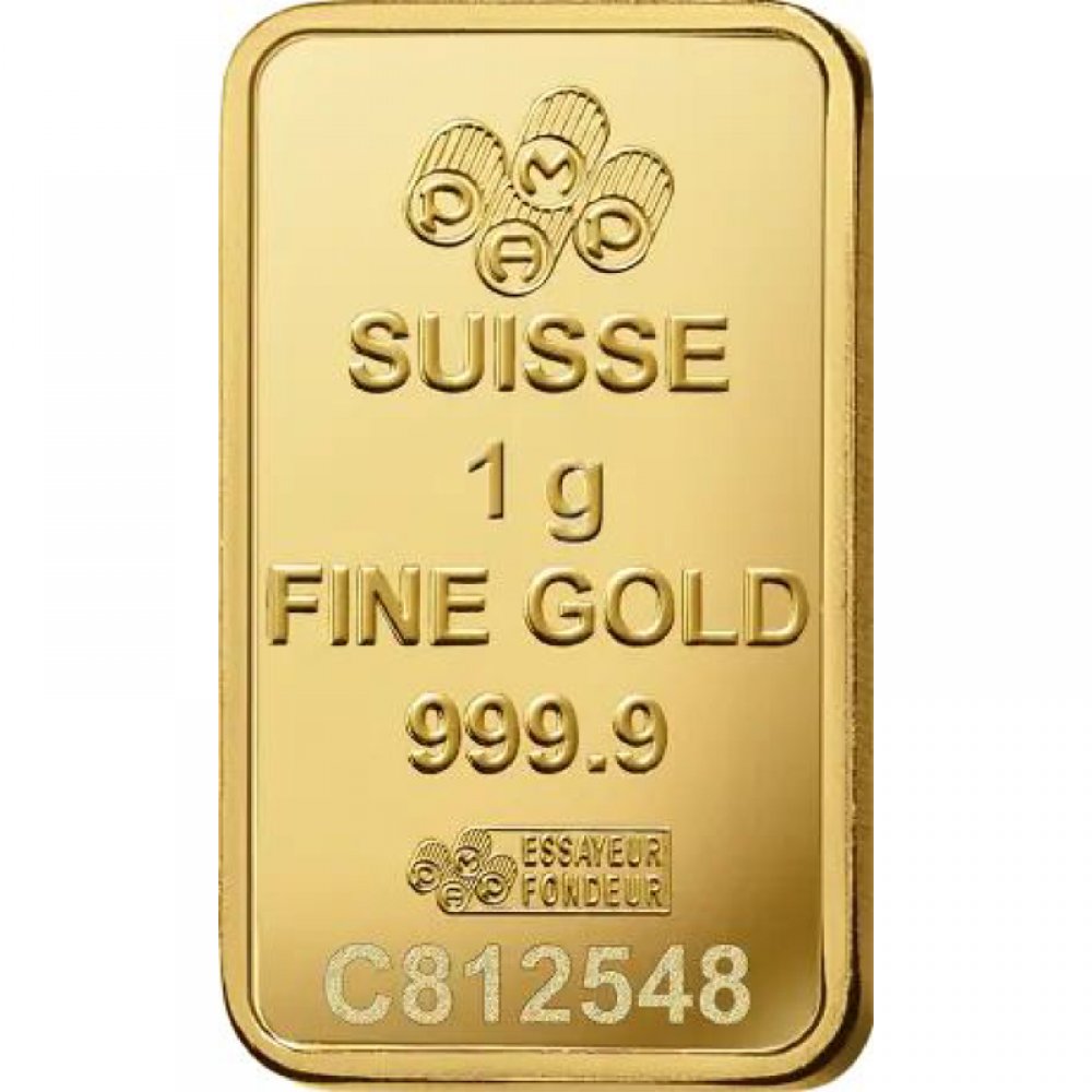 PAMP Goldbarren 1 Gramm