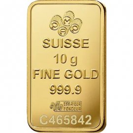 PAMP Goldbarren 10g - Eleganz in Gold