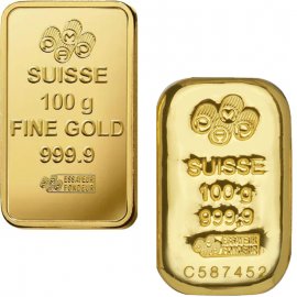 PAMP Goldbarren 100g - H�chste Qualit�t