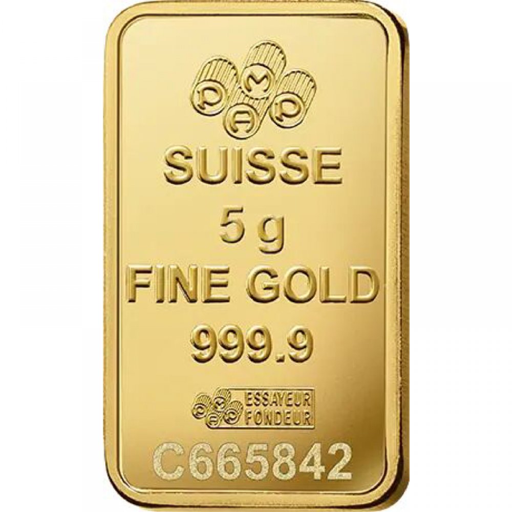 PAMP Goldbarren 5 Gramm