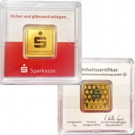 Sparkasse 5g Goldbarren 999,9 kaufen