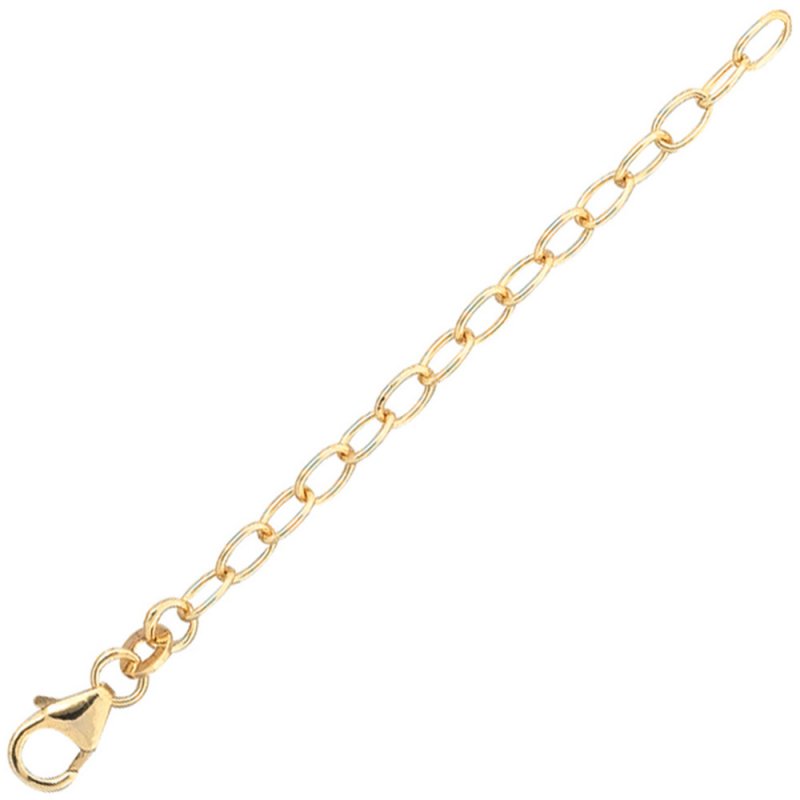 Verlangerungskette 333 Gold Gelbgold 7 Cm Karabiner Kettenverlangerung