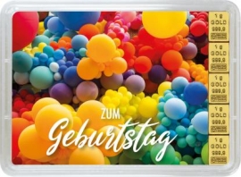5g Goldbarren zum Geburtstag - Valcambi